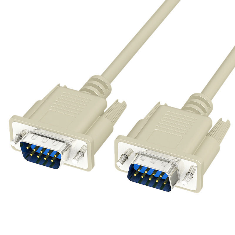 RS232 DB9 Interface Extension And Crossover Cable Assembly With Secure Signal Transfer desenvolvido por fabricantes profissionais de arneses de fio