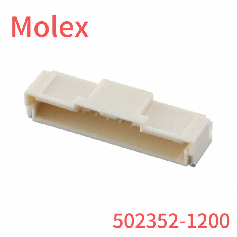 Conector Header SMT de Ângulo Reto DuraClik 12Pinos 2.0mm de Passo Molex 502352-1200