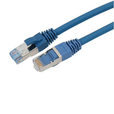 Ouro cabo de remendo Cat6 8P8C UTP do chapeamento 50u de” UTP SFTP Cat5e 3m 2m 1m