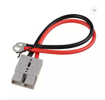 Cabo de extensão de carregador de bateria de empilhadeira de 2 polos 50A 600V