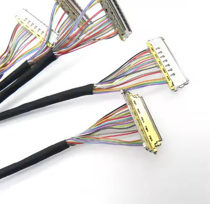 40 Pin 30 Pin EDP Cable I-pex Connector Custom Lvds Cabos Assemblagens Para LCD Painel Laptop Screen