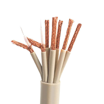UL/CCC Certificado 1m/5m Flexível Cabo Coaxial BNC Conectores de Áudio Interno/Externo Comunicação de PVC Jaqueta Condutor de cobre puro