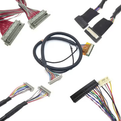 Montagem de cabos LVDS de alta velocidade para aplicações industriais: Design de cabos personalizados de precisão para transferência de dados ultra-rápida, baixo ruído e confiabilidade robusta