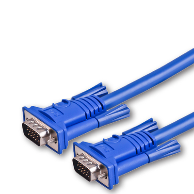 Equipamento de cabo VGA HD personalizado durável para conexão estável entre PC host, monitor e projetor