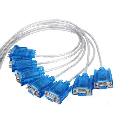 Adaptador CH340 USB para RS232 DB9 de grau industrial que garante conexão confiável de porta COM projetado com experiência em cabos personalizados