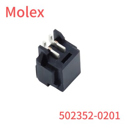 Molex 502352-0201 Autêntico 2 Posição Ângulo Direito Superfície Mount Header Conector
