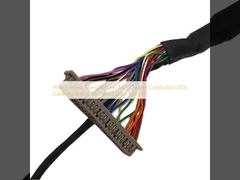 Fabricante de arneses de arame, montagem de cabo LVDS de condutor superior de cobre para transferência de dados de velocidade