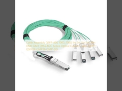 Reunião de cabos QSFP-40G 100G 200G 1m 2m 3m 5m 10m OM2 OM3 OM4 AOC Cable óptico ativo personalizado QSFP+ QSFP28 QSFP56 QSFP-DD