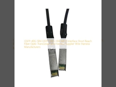 QSFP-40G-SR4 QSFP-100G-SR4 Transceptor Óptico de Fibra de Curto Alcance com Interface MPO e Fornecedor de Chicotes de Fios Fabricantes de Chicotes de Fios