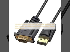 Conjunto de Cabos da Série DB Personalizada (DB9 DB15 DB26) Chicote de Fios BNC para Fiação Médica e Automotiva Fabricantes Confiáveis